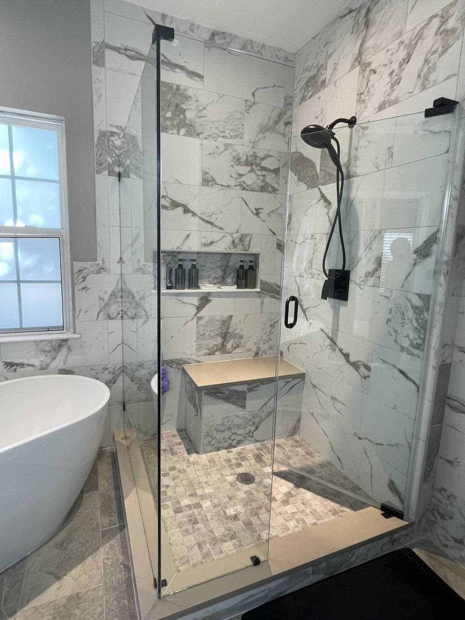 Bathroom renovation project K - view 5 of completed work