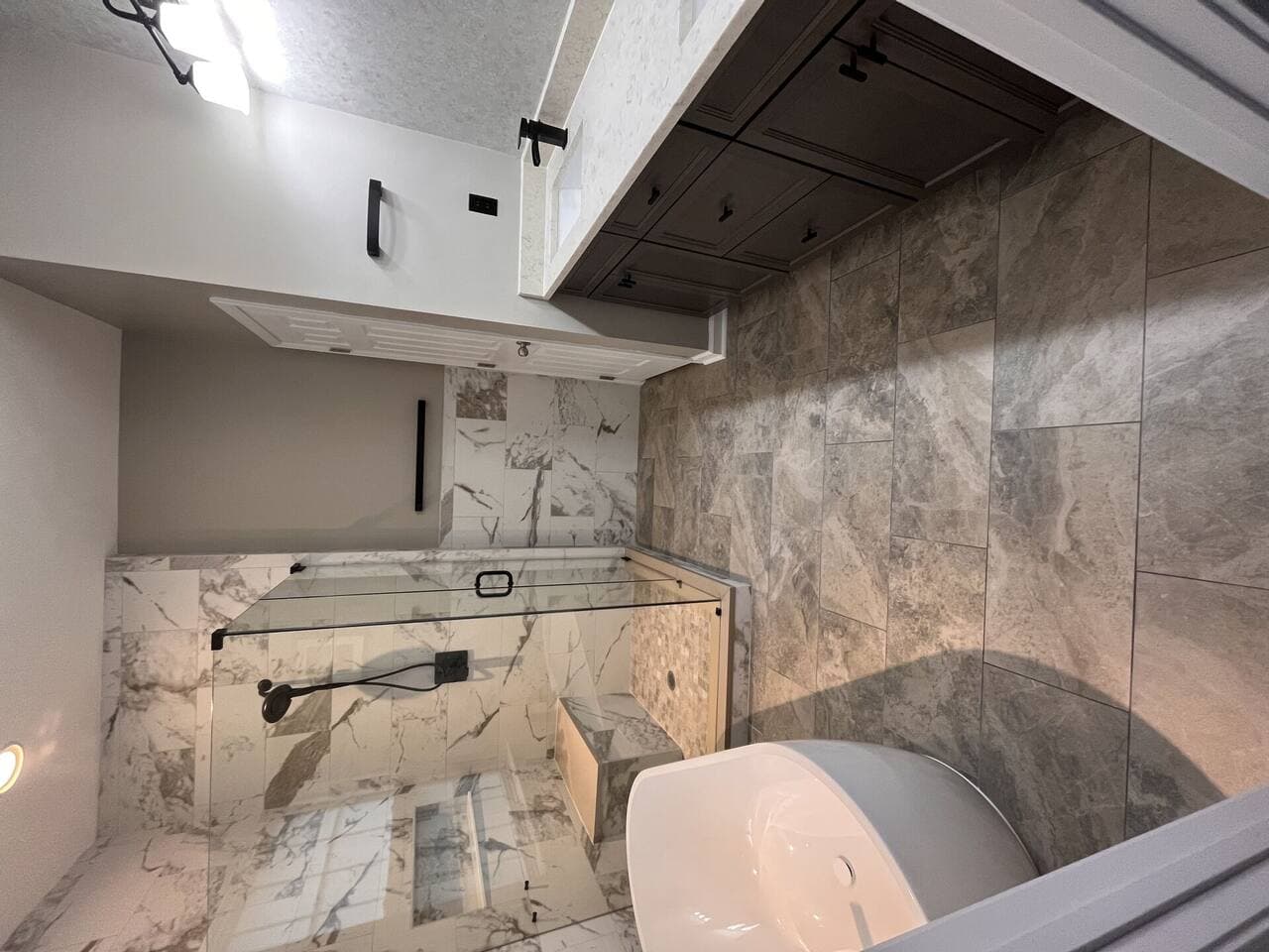 Bathroom renovation project K - view 6 of completed work
