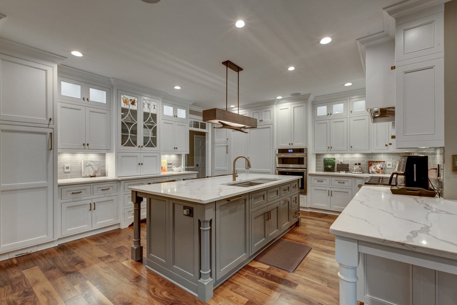 Kitchen update featuring contemporary styling